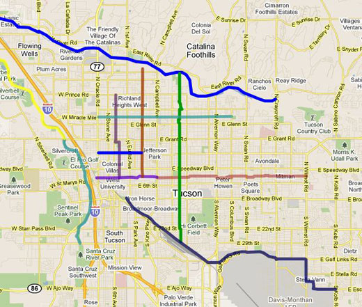 It's easy to get around Tucson on a bike